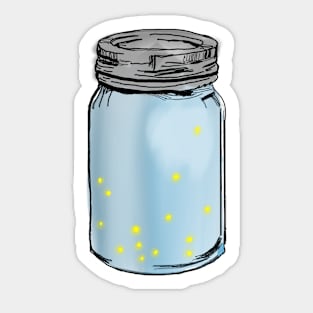 Firefly Jar Sticker